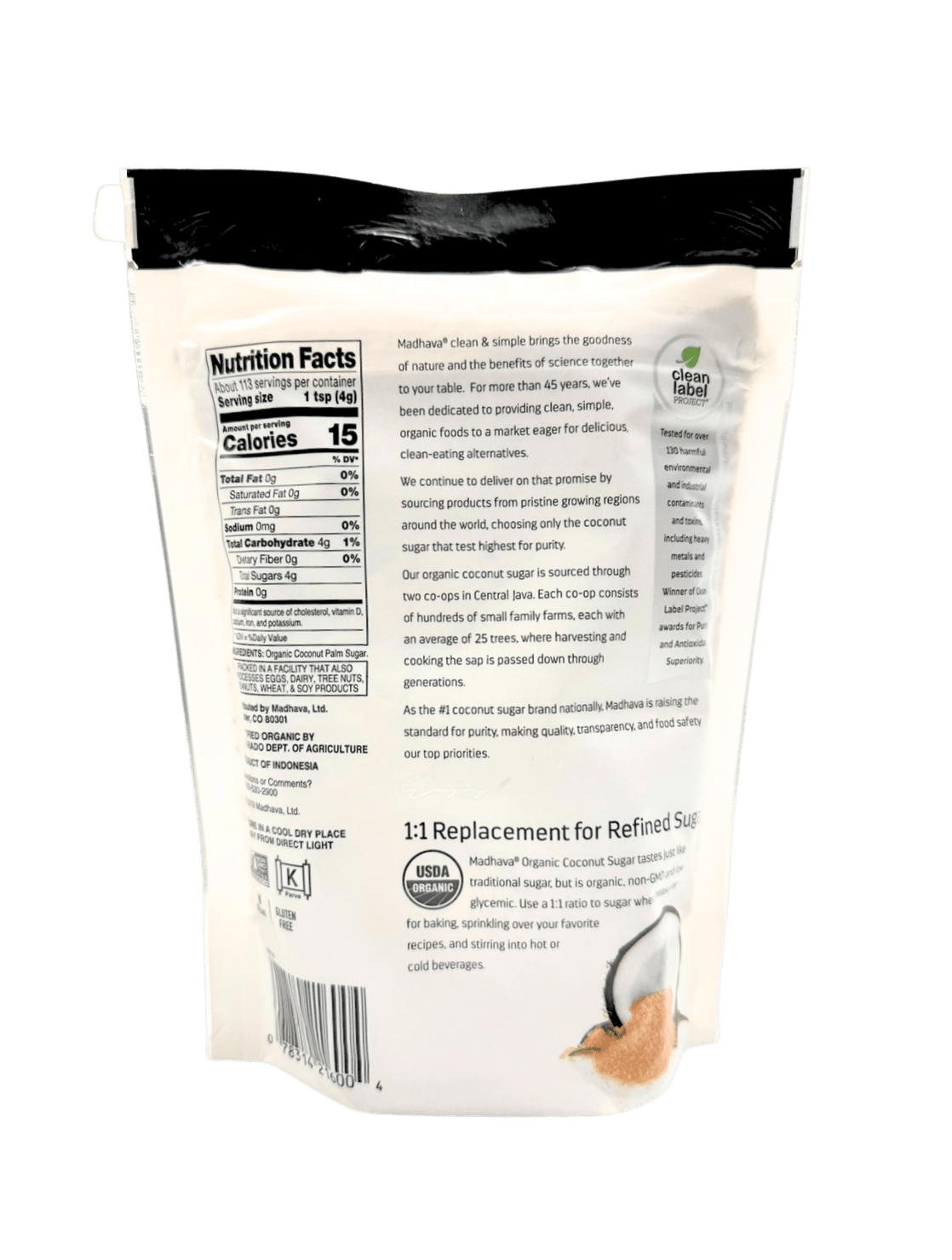 Coconut Sugar, Organic