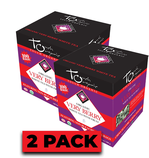 Touch Organic - ORGANIC VERY BERRY WHITE TEA 200 bags