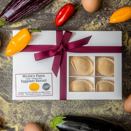 Eggplant Capponata Ravioli