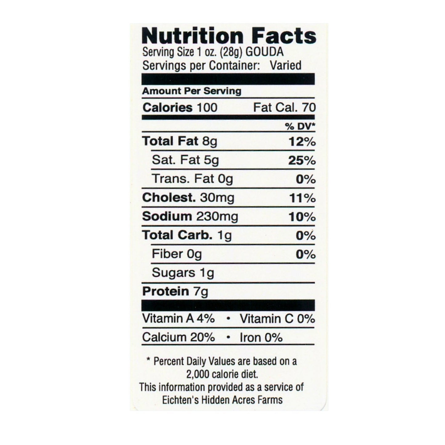 Eichtens Olive Tapenade Gouda Cheese