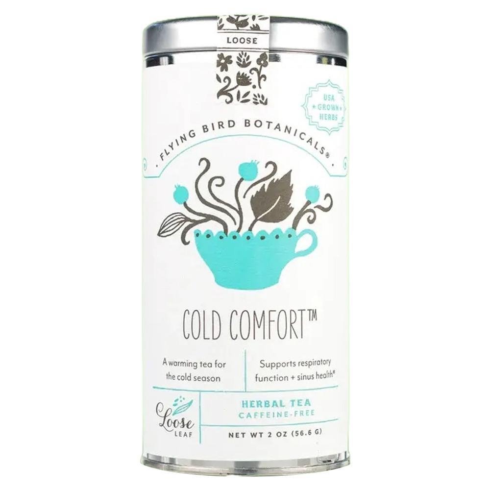 Flying Bird Botanicals - 'Cold Comfort' Herbal Tea Blend (6CT)
