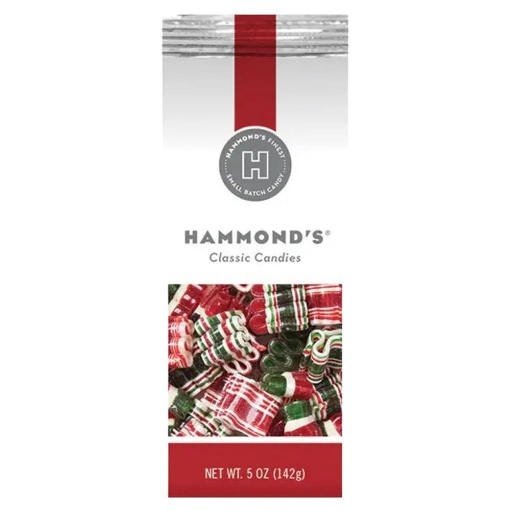 Hammond's Candies - 'Christmas Mini Ribbon' Candy (5OZ)