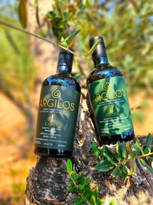 ARGILOS Early Harvest Greek Extra Virgin Olive Oil Bundle
