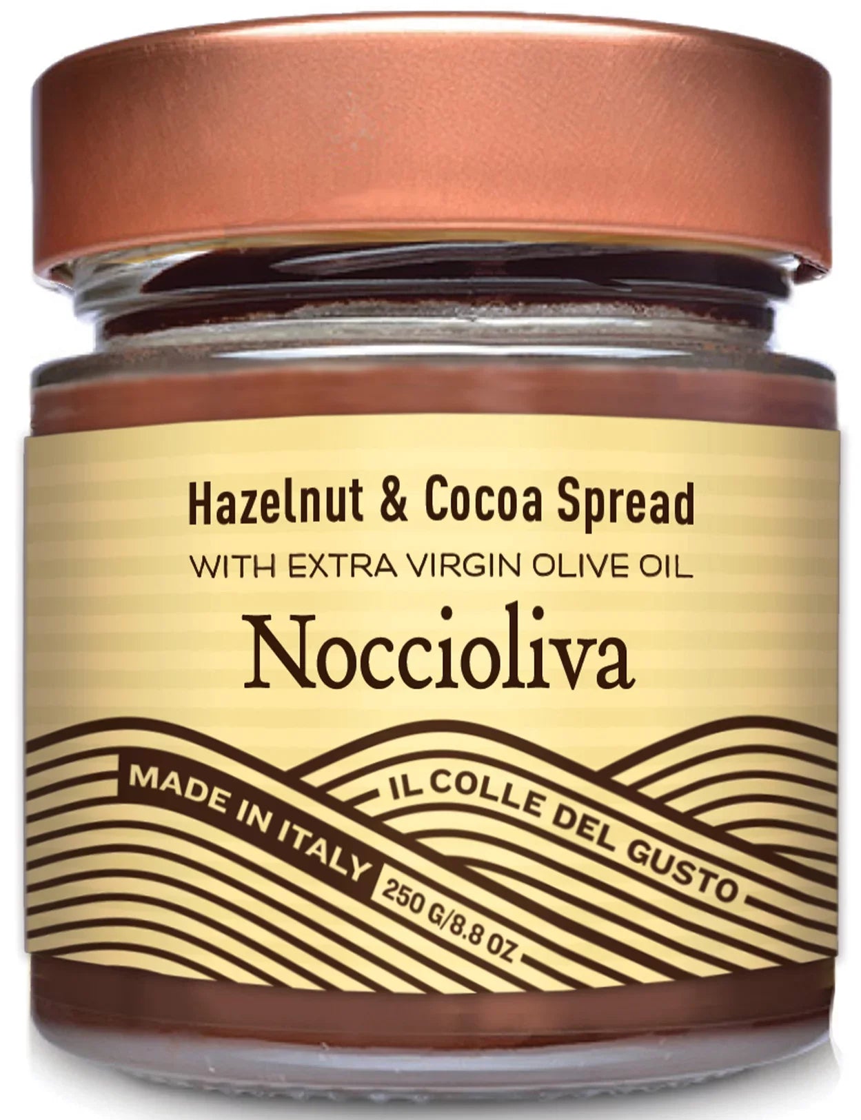 Chocolate Hazelnut Spread Produced by: Il Colle Del Gusto in Lazio, Italy