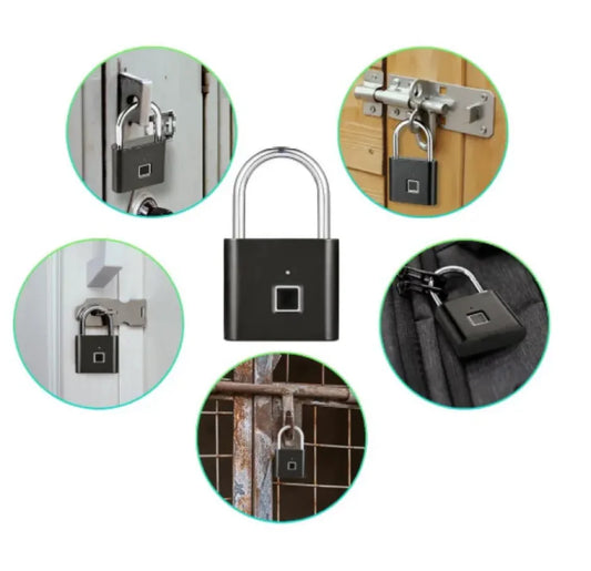 Style Loft Collection SecureStyle SmartTouch Fingerprint Padlock
