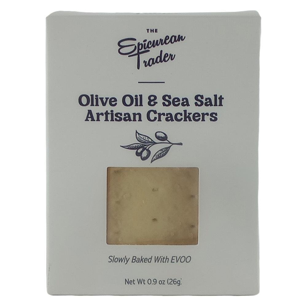 The Epicurean Trader - 'Olive Oil & Sea Salt' Crackers (0.9OZ)
