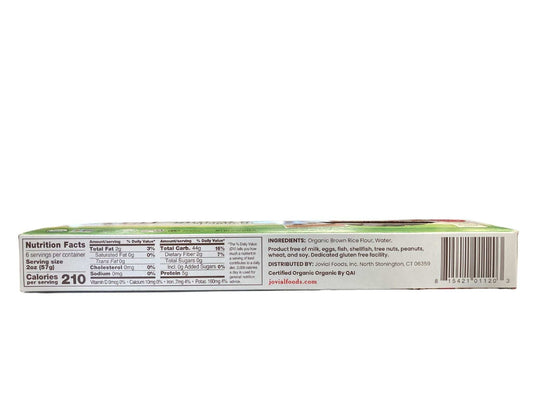 Spaghetti, Brown Rice, Organic, Jovial, Gluten-Free