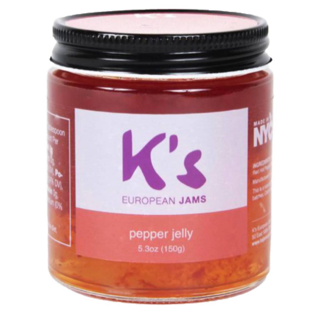 K’s European Pepper Jelly Jar - 6 jars x 5.3oz case