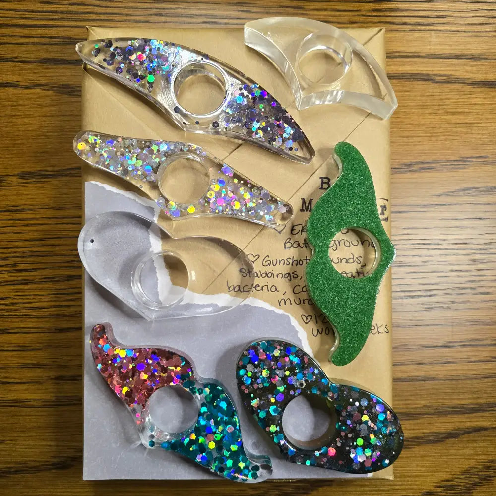 Large Resin Book Page Holder Random