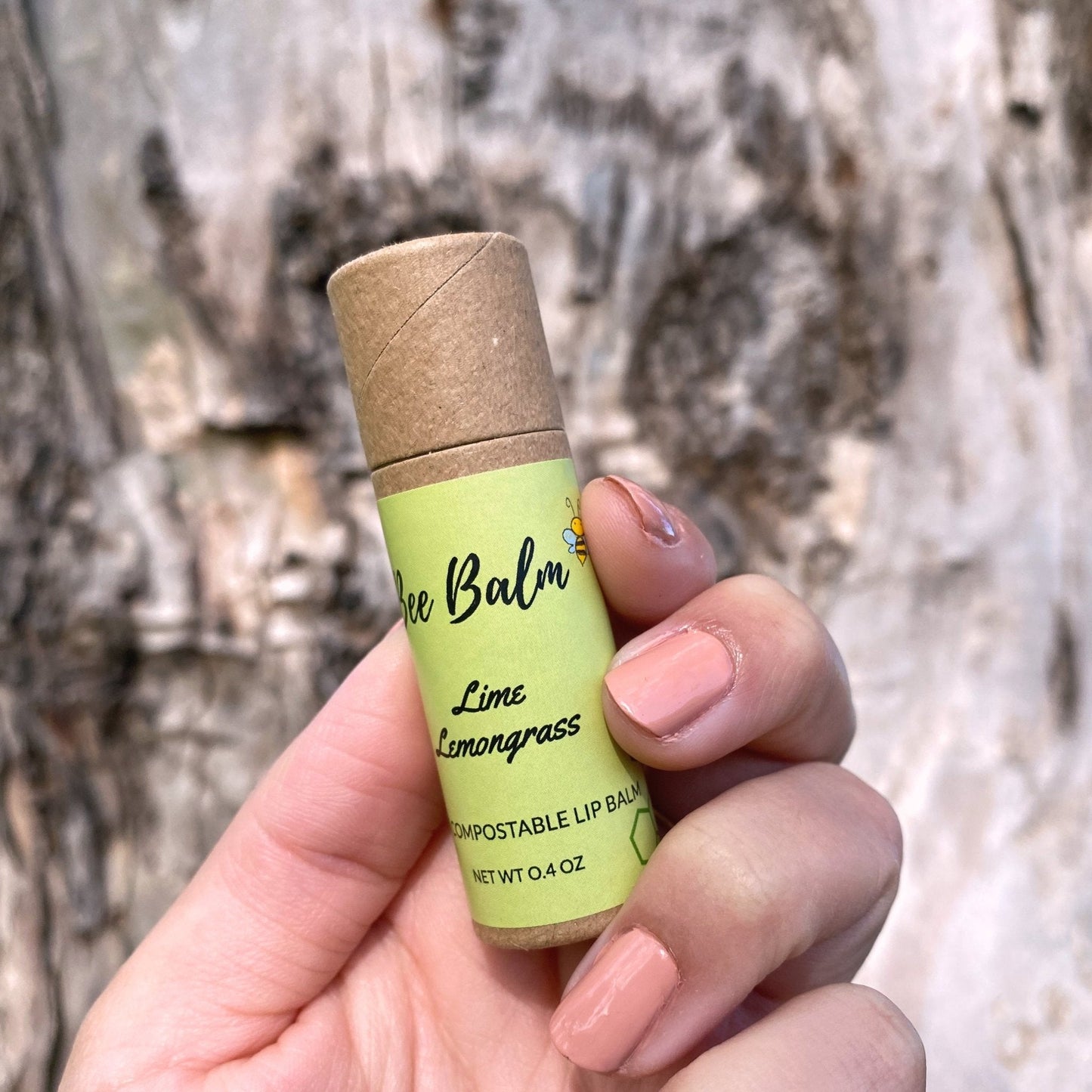 Bee Balm Lime Lemongrass Lip Balm Sticks - 6 Sticks