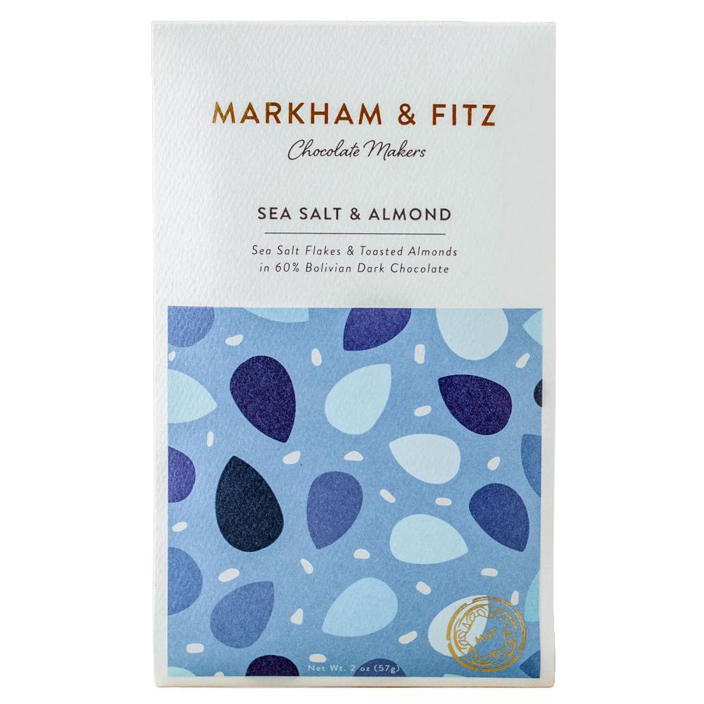 Markham & Fitz - 'Sea Salt Almond' Chocolate Bar (2OZ | 60%)