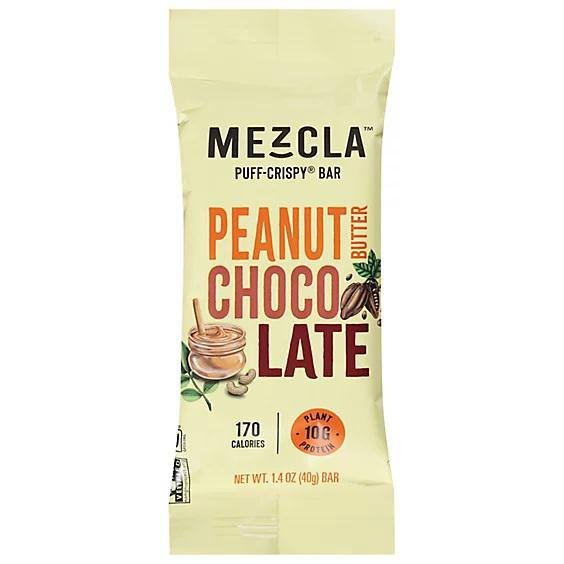 Mezcla - 'Peanut Butter Chocolate' Plant-Based Protein Bar (40G)