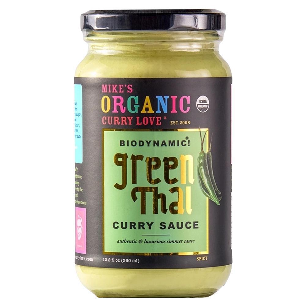 Mike's Organic Curry Love - 'Green Thai' Curry Sauce (360ML)