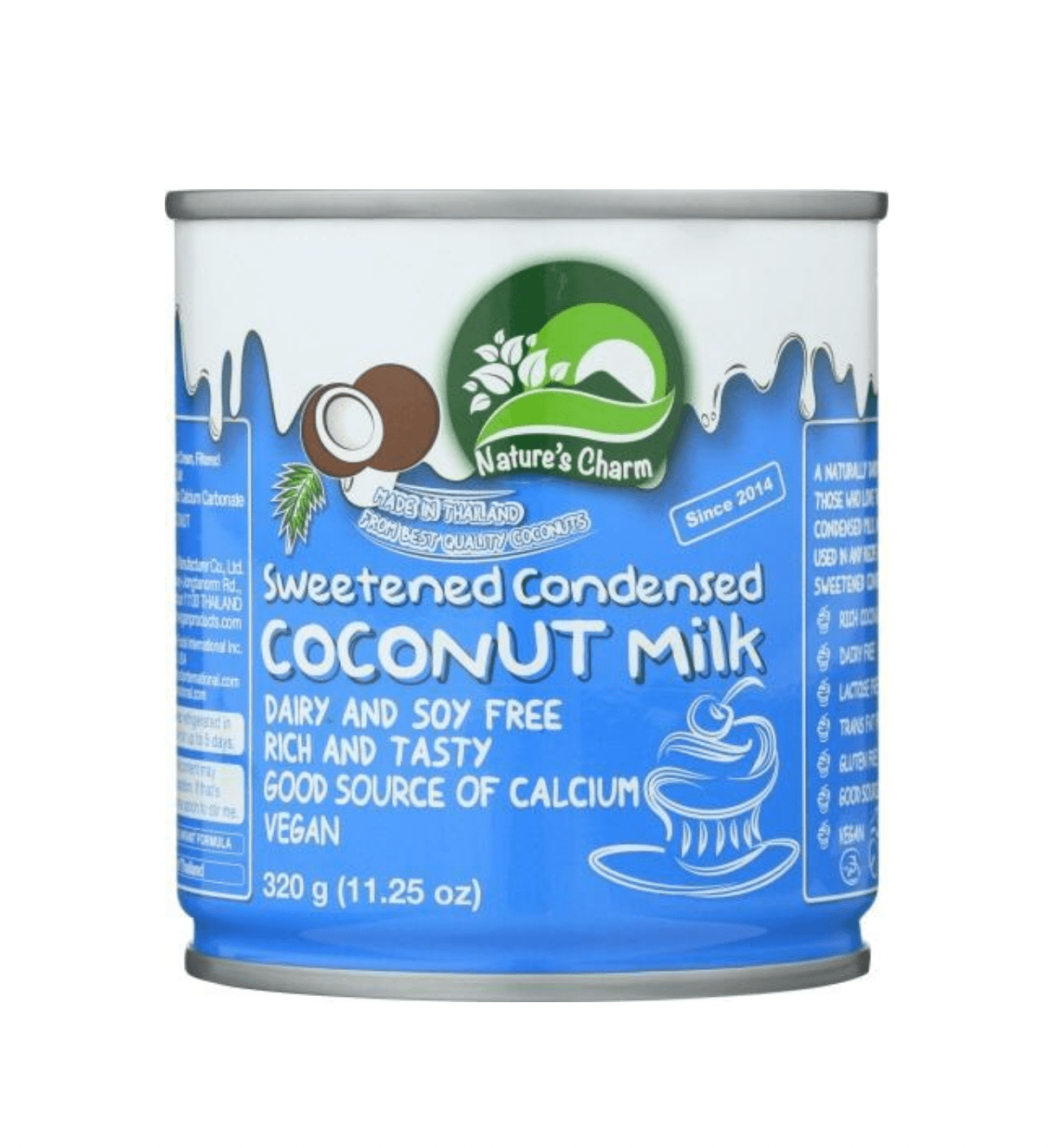 Coconut Milk, Condensed, Sweetened, Coconut