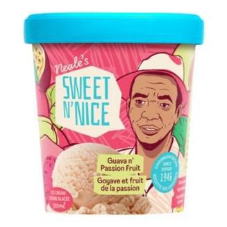 Neale's Sweet N' Nice - 'Guava n' Passion Fruit' Ice Cream (1PT)