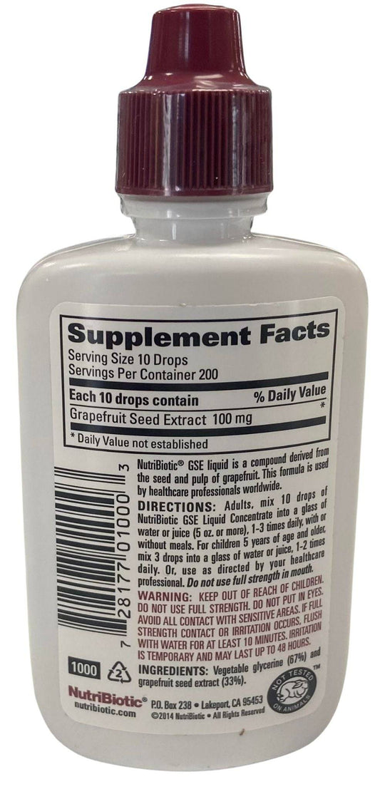 Grapefruit Seed Extract Liquid Concentrate