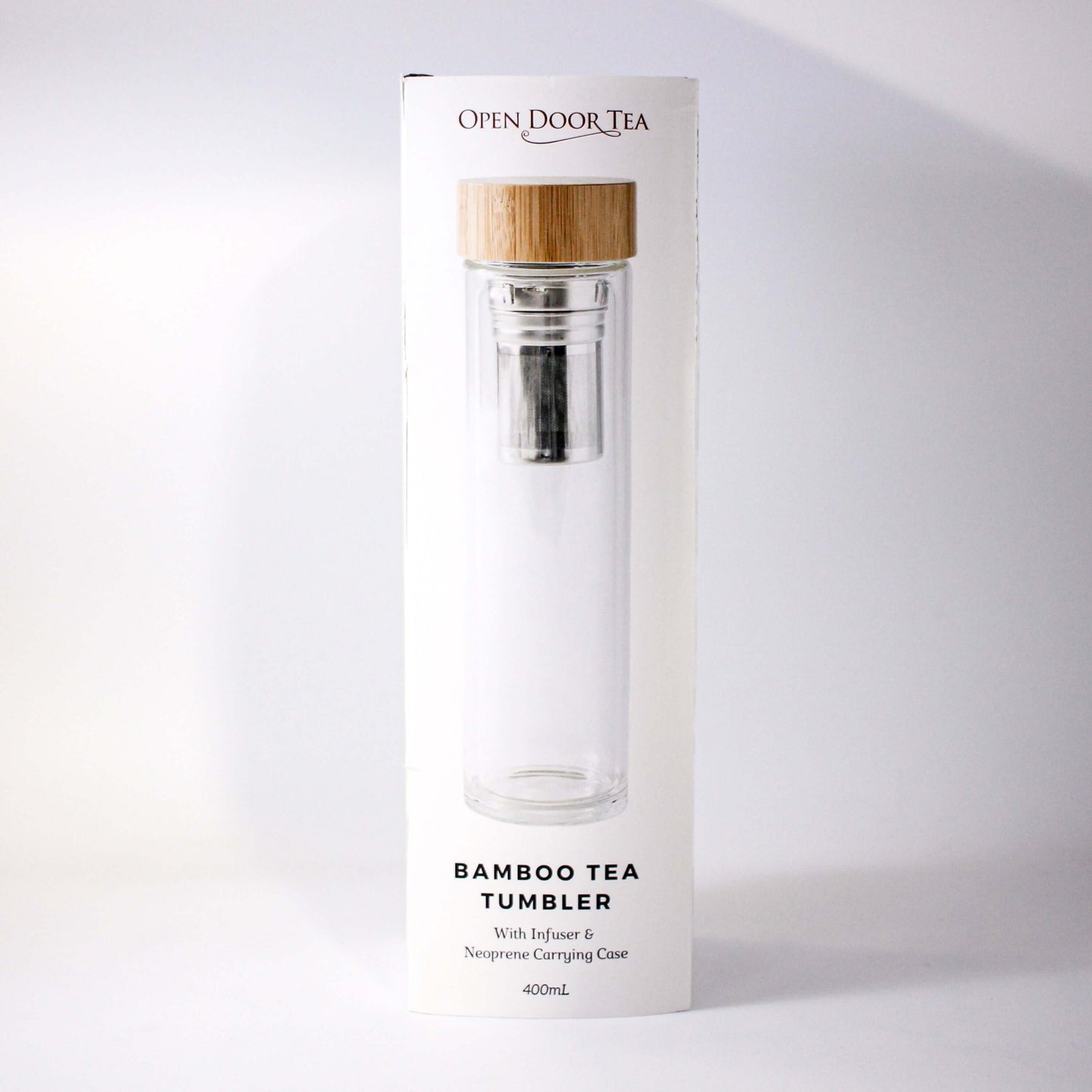 Open Door Tea Bamboo Tea Tumbler