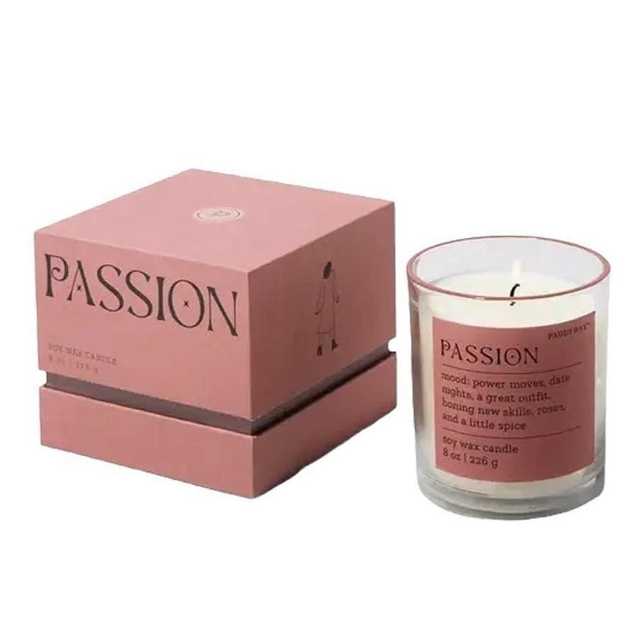 Paddywax - 'Mood: Passion' Saffron Rose Candle (8OZ)