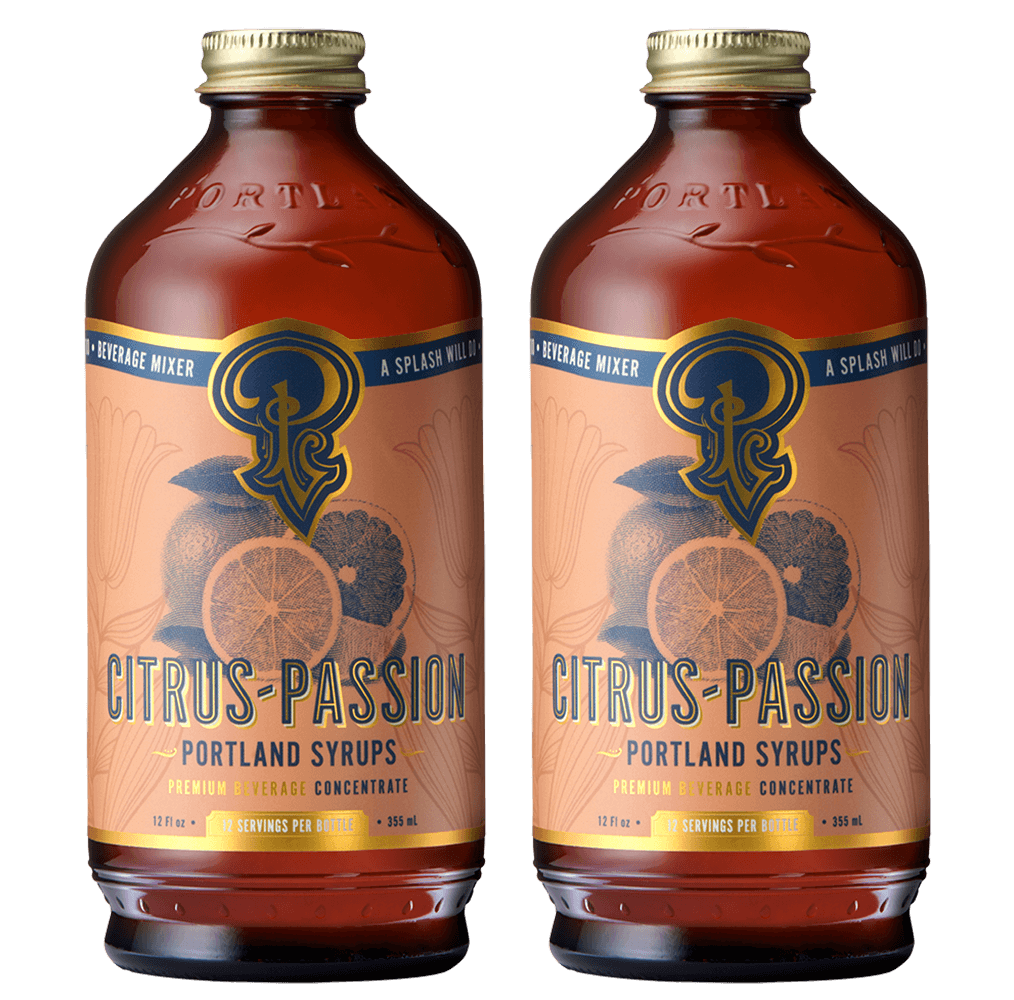 Portland Syrups Citrus-Passion Syrup two-pack