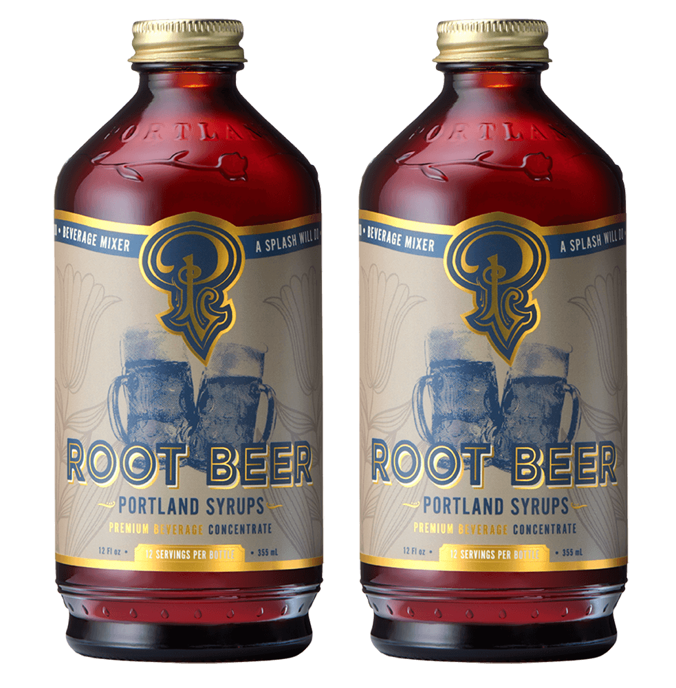 Portland Syrups Genuine Root Beer Syrup two-pack