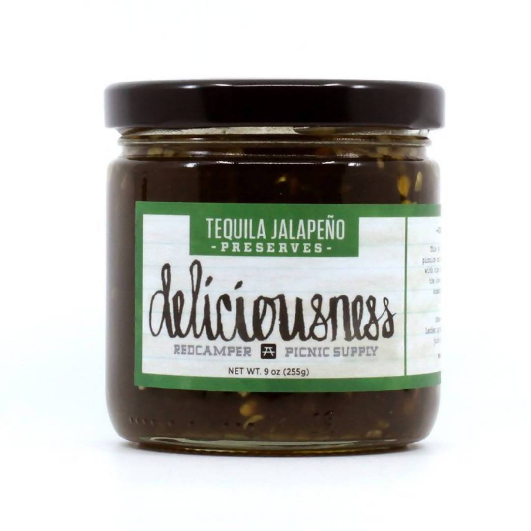 Red Camper Tequila Jalapeños Deliciousness - 12 jars x 9oz case