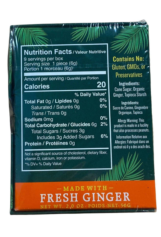 Ginger Chews, Reeds
