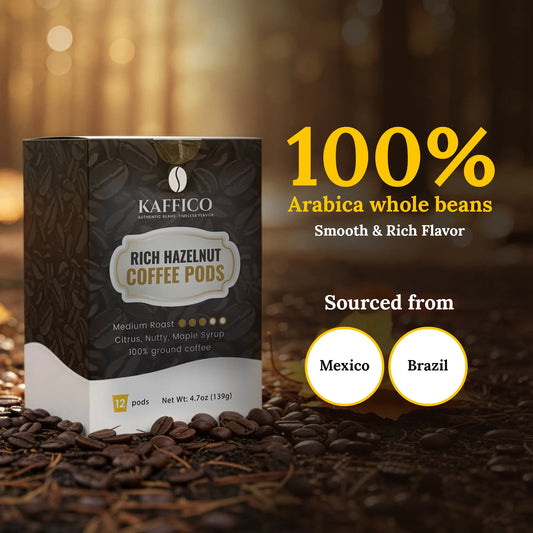 Rich Hazelnut Coffee Pods