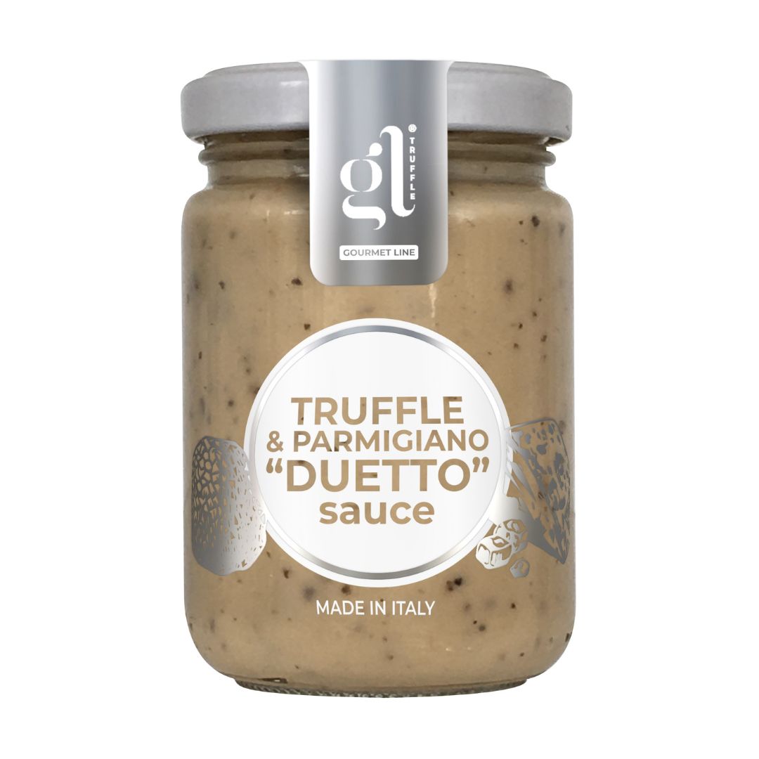 GL Truffle Gourmet, Creamy Truffle & Parmigiano "Duetto" Sauce r , DOP Parmigiano Reggiano 130g (4.6 oz)