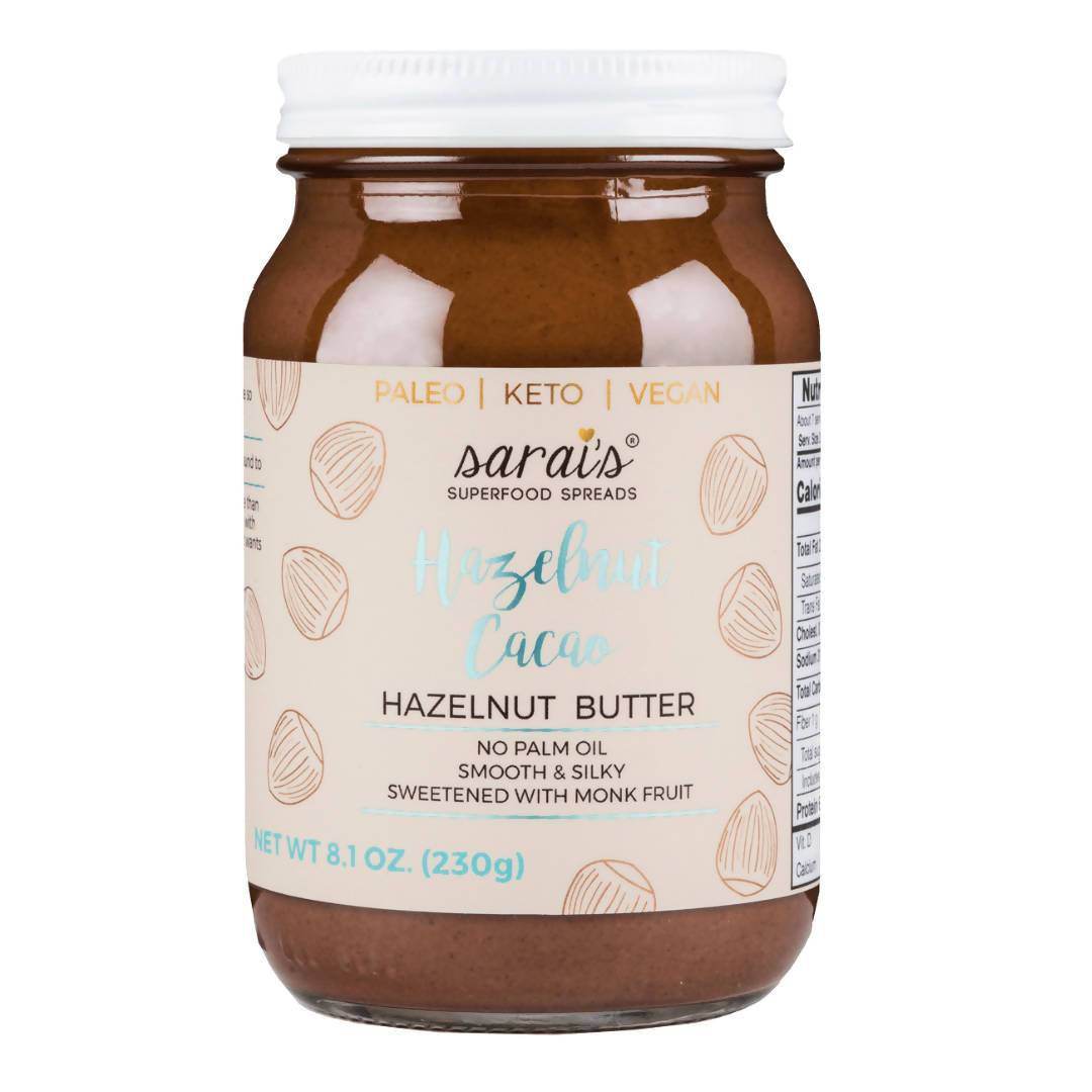 Hazelnut Cacao Butter Jars - 24 x 12oz