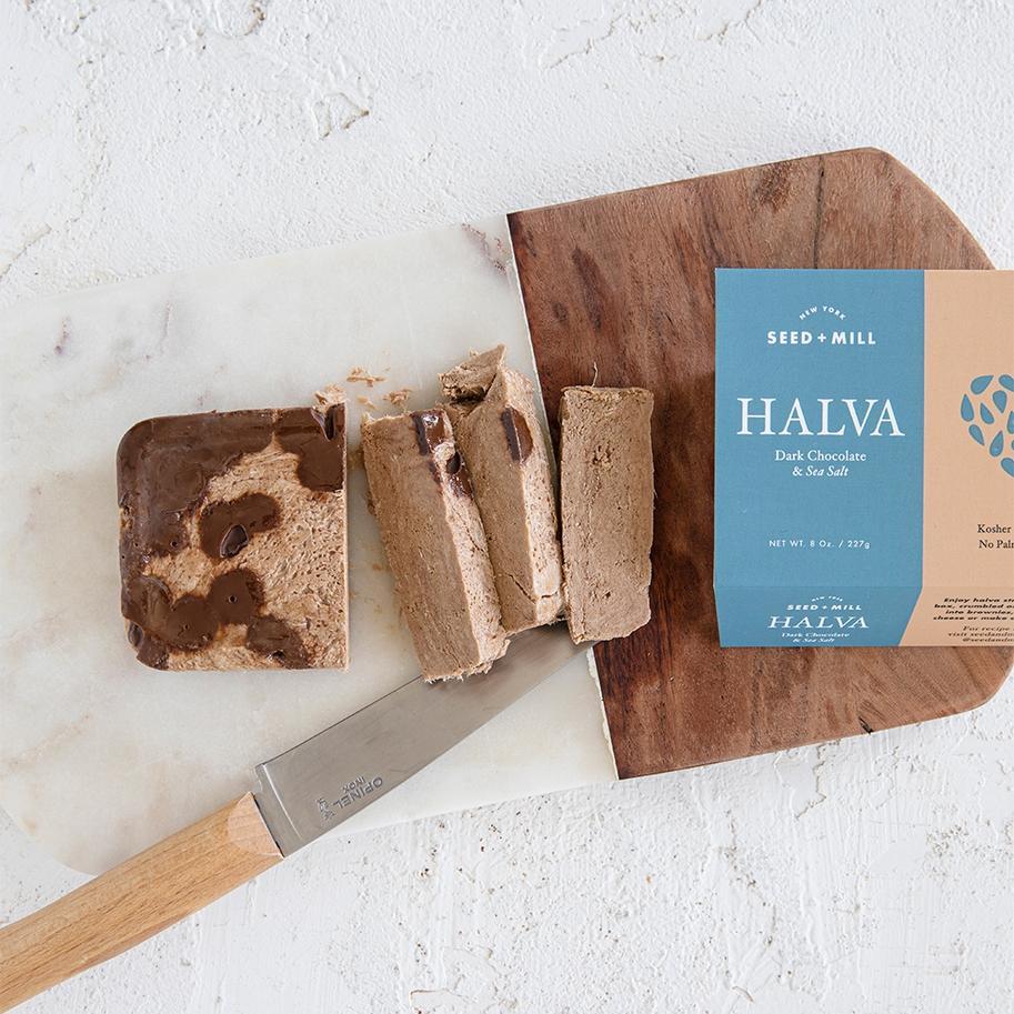 Seed + Mill - Dark Chocolate & Sea Salt Halva (8OZ)