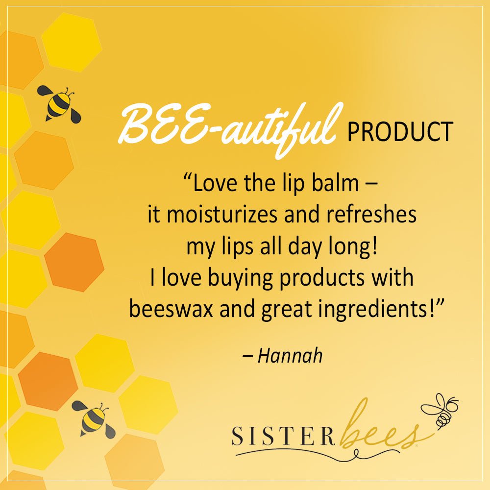 Sister Bees Chai Latte All Natural Beeswax Lip Balm