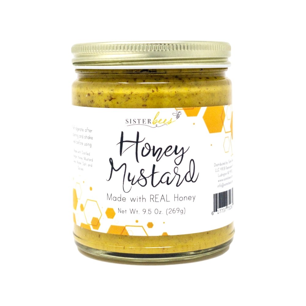 Sister Bees Honey Mustard - Made with REAL honey!
