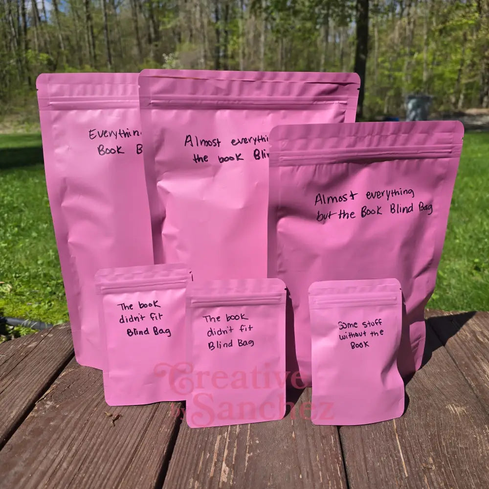 Some Stuff without the Book, Small Bookish Mystery Blind Bag Bundle - Without Book