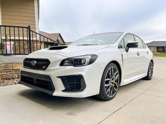 Special Edition Dark Smoke Stealth Headlight Overlays - 2015-2020 WRX / STI