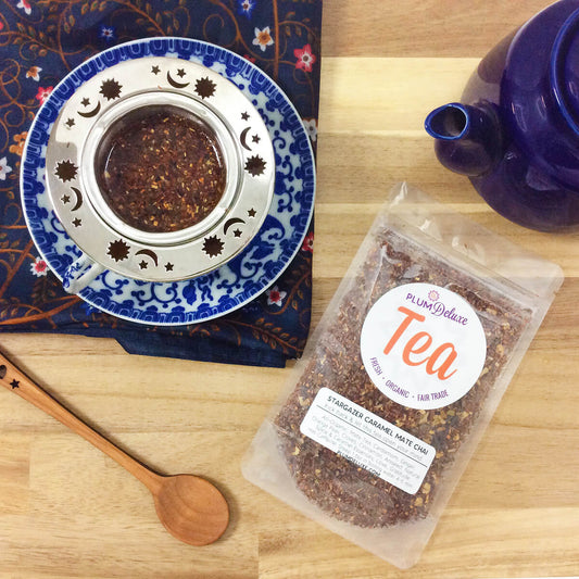 Plum Deluxe Tea Stargazer Caramel MatΓ© Chai