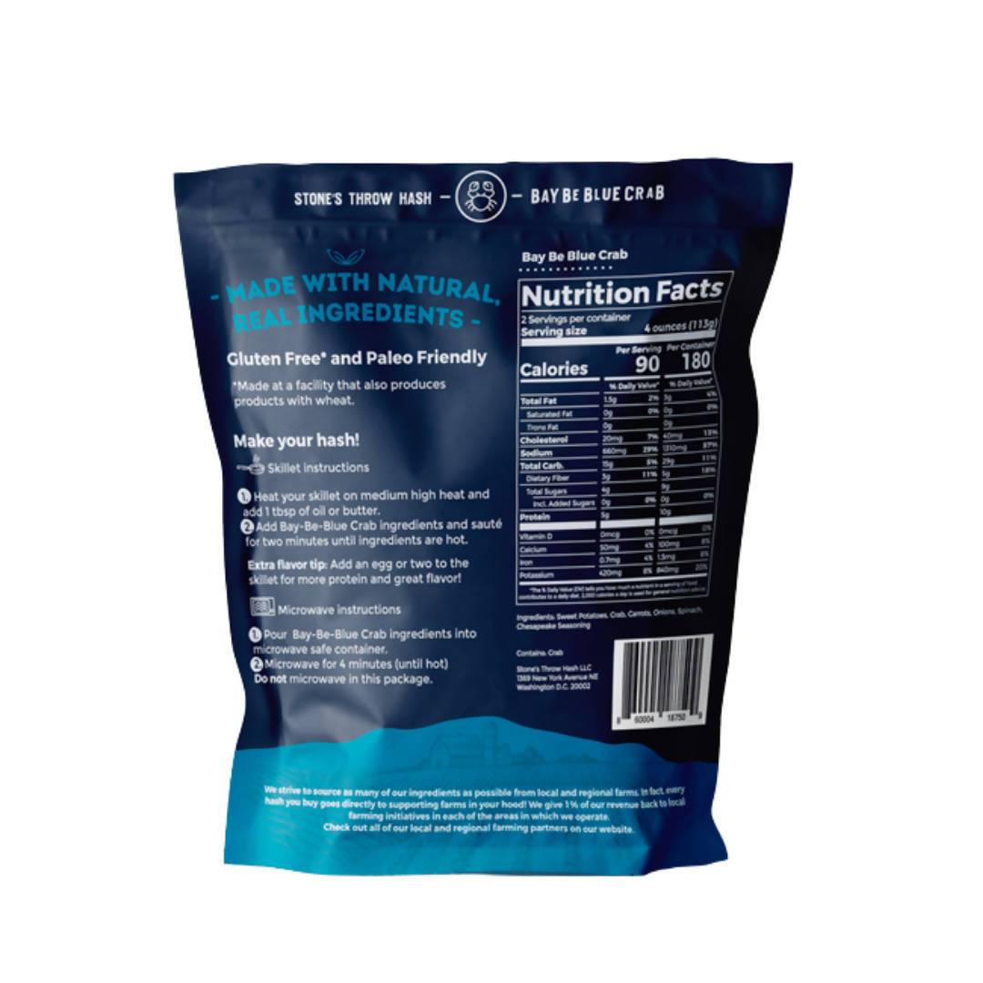 Stone’s Throw Hash Bay Be Blue Crab Hash Bags - 6 bags x 8oz