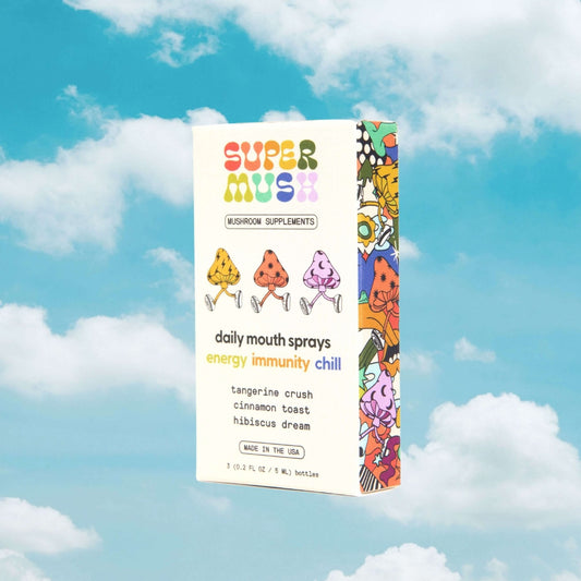 SuperMush Daily Mini Mouth Spray Bundle