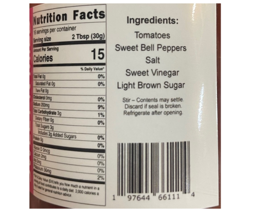 Sweet Salsa 16 oz