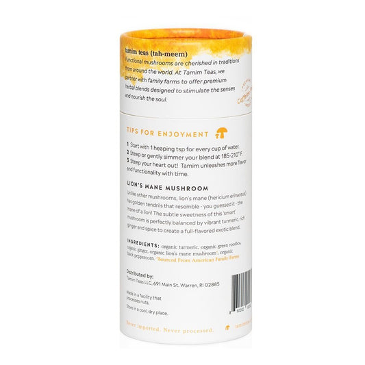 Tamim Teas Lion's Spice | Lion's Mane Tea