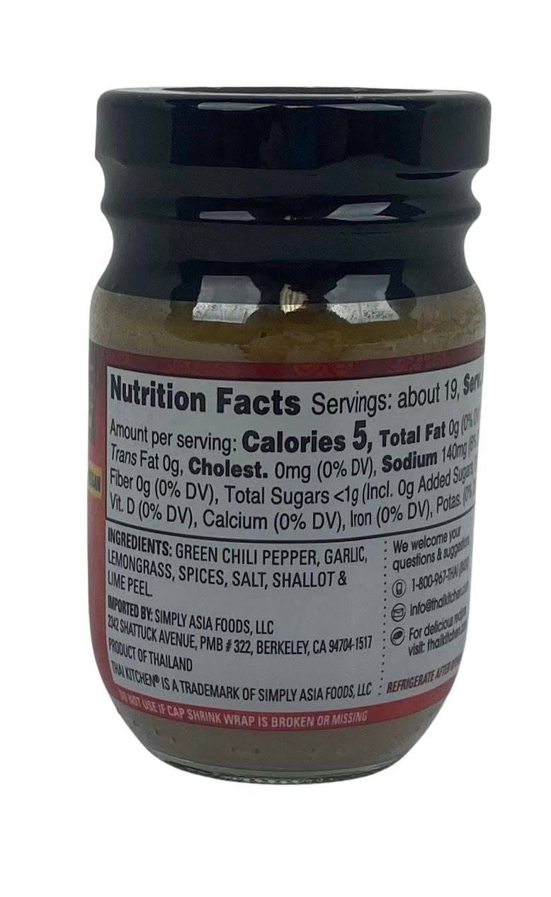 Curry Paste, Thai