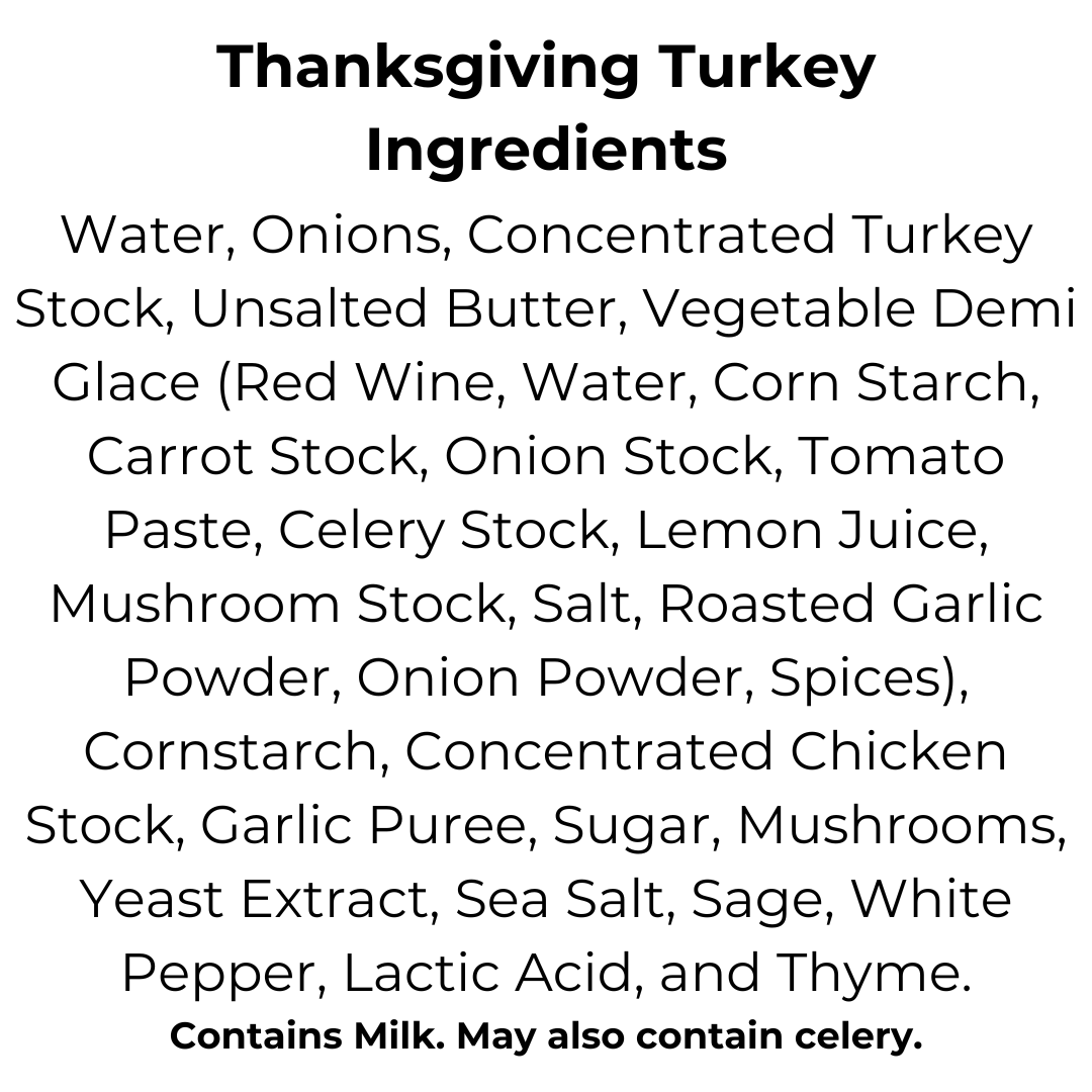 4-serving Thanksgiving Turkey Gourmet Gravy