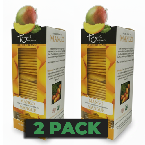 Touch Organic - ORGANIC MANGO GREEN TEA 40 bags - 2 PACK