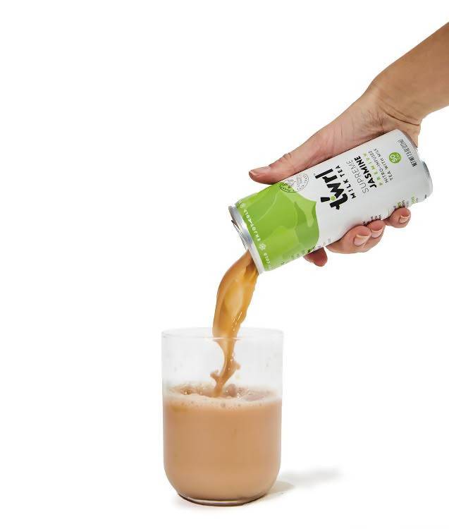 Twrl Supreme Jasmine Milk Tea Cans - 12 cans x 7.5oz case