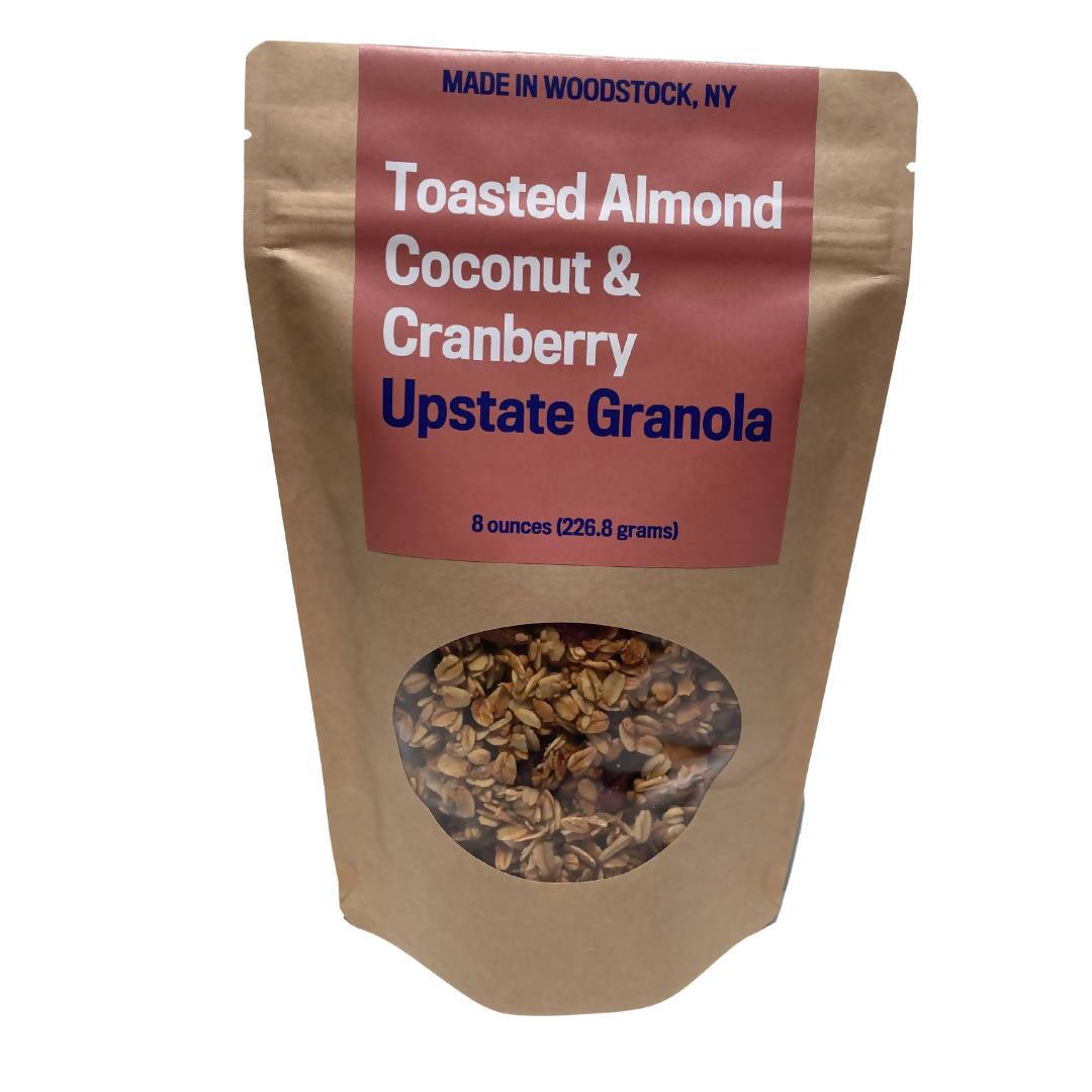 Upstate Granola Almond Coconut Granola Bag, Gluten Free - 8 bags x 8oz case