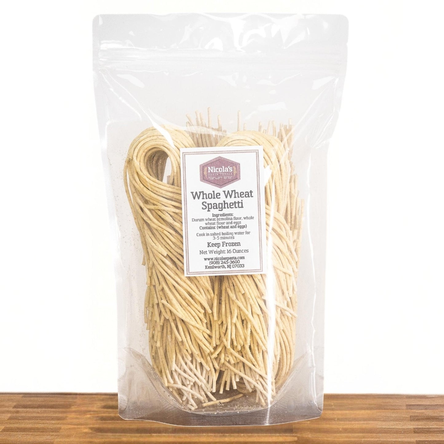 Fresh Whole Wheat Spaghetti