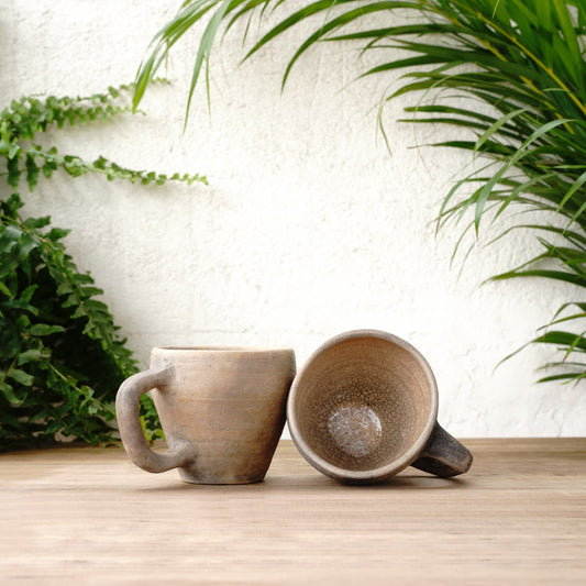 Wool+Clay Wide Earth Ceramic Mug