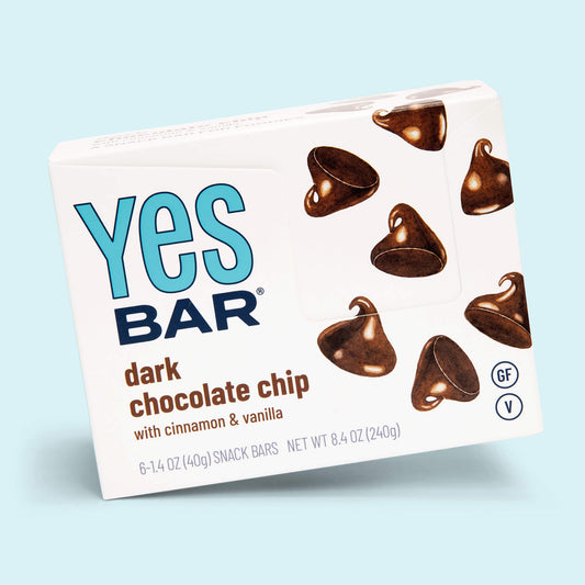 YES BAR® Dark Chocolate Chip Pack - 6 Packs
