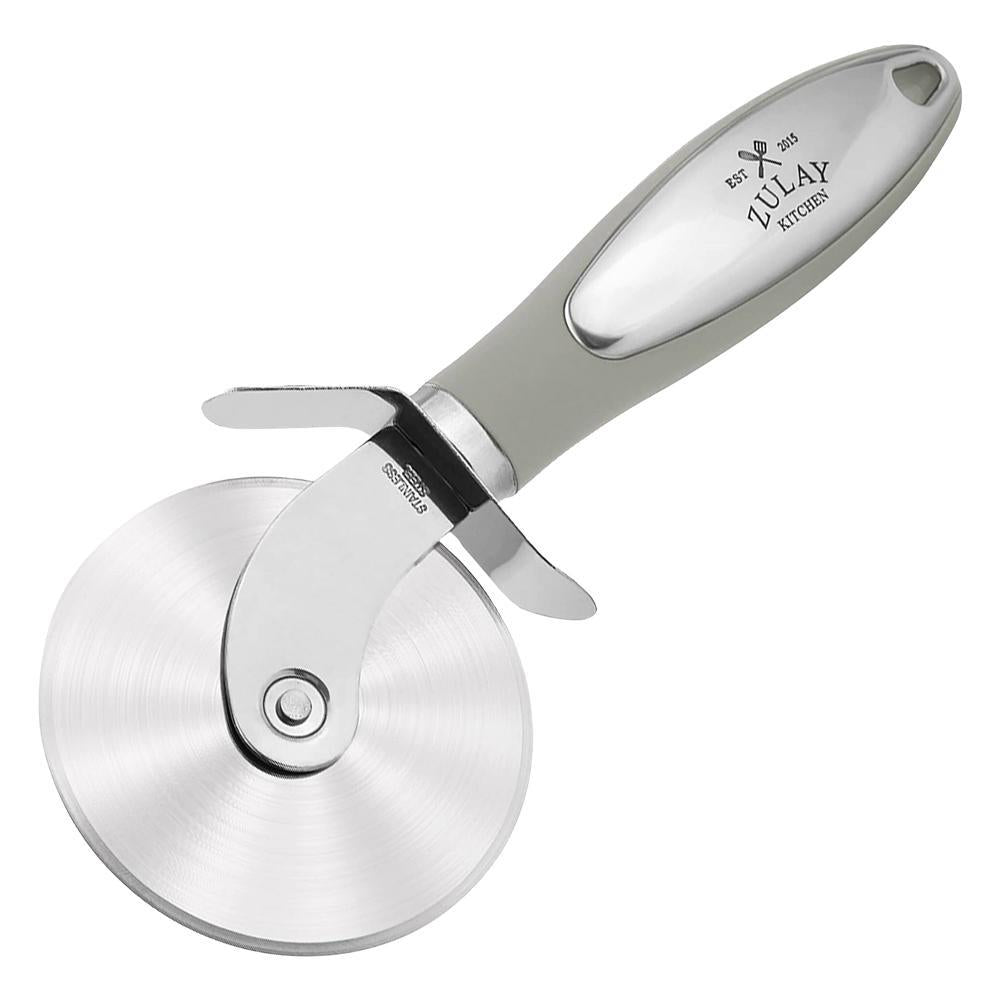Zulay Kitchen - 'Gray' Stainless Steel Pizza Cutter Wheel