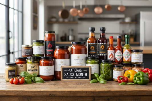 Celebrate National Sauce Month with 10% Off Just Sauces!