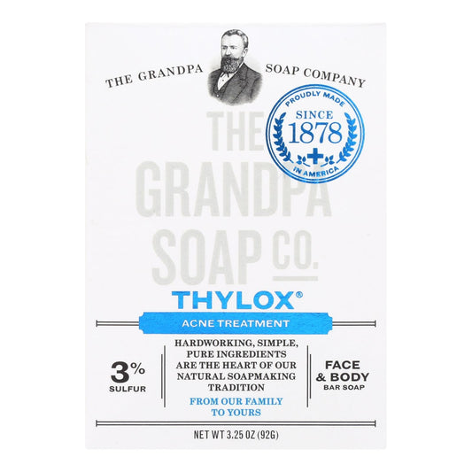 Grandpa's Thylox Sulfur Acne Soap - 3.25 Oz